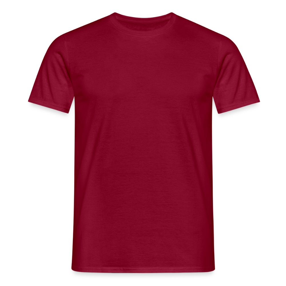 T-shirt Homme - rouge brique