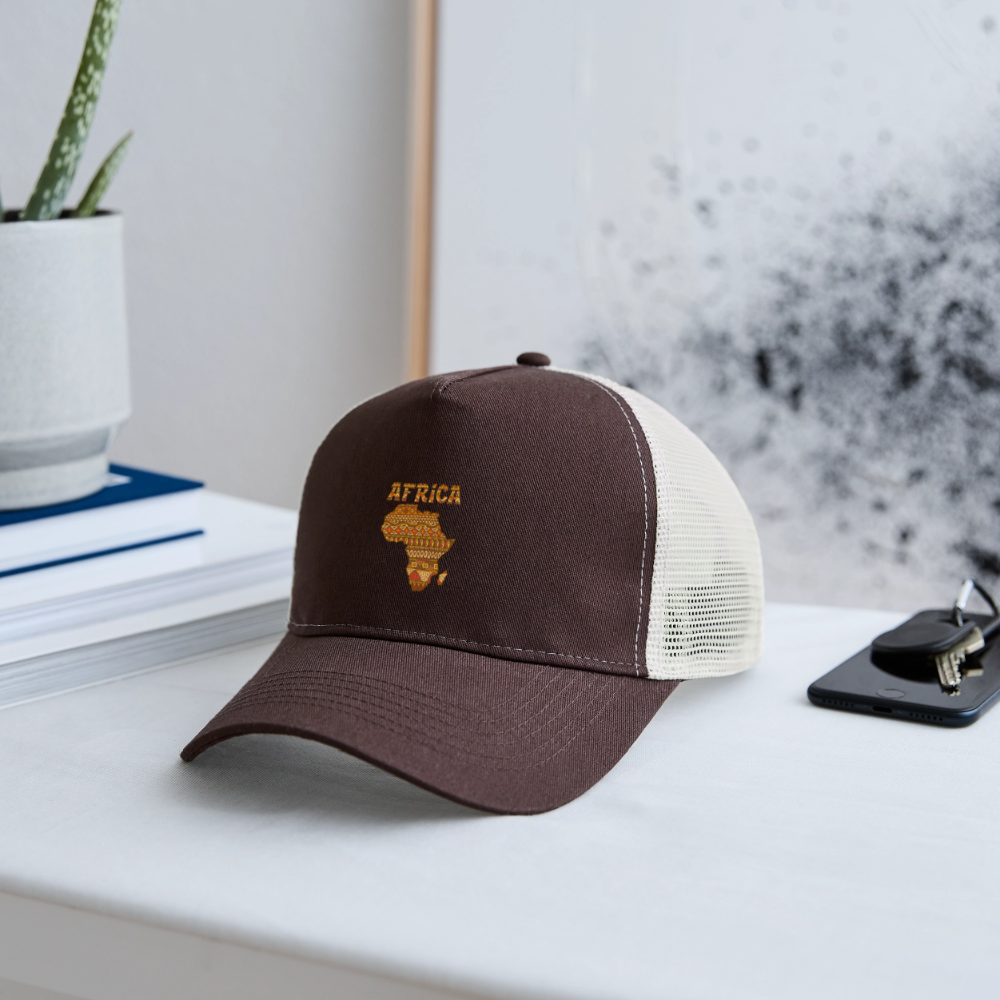 Trucker Cap - marron/beige