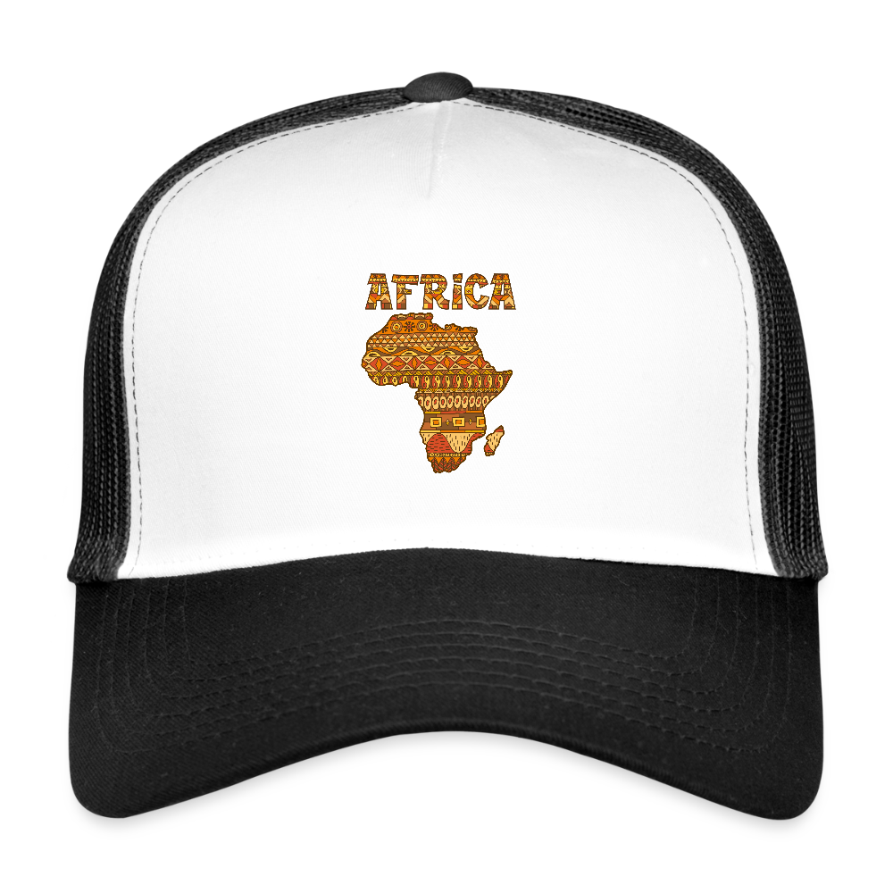 Trucker Cap - blanc/noir