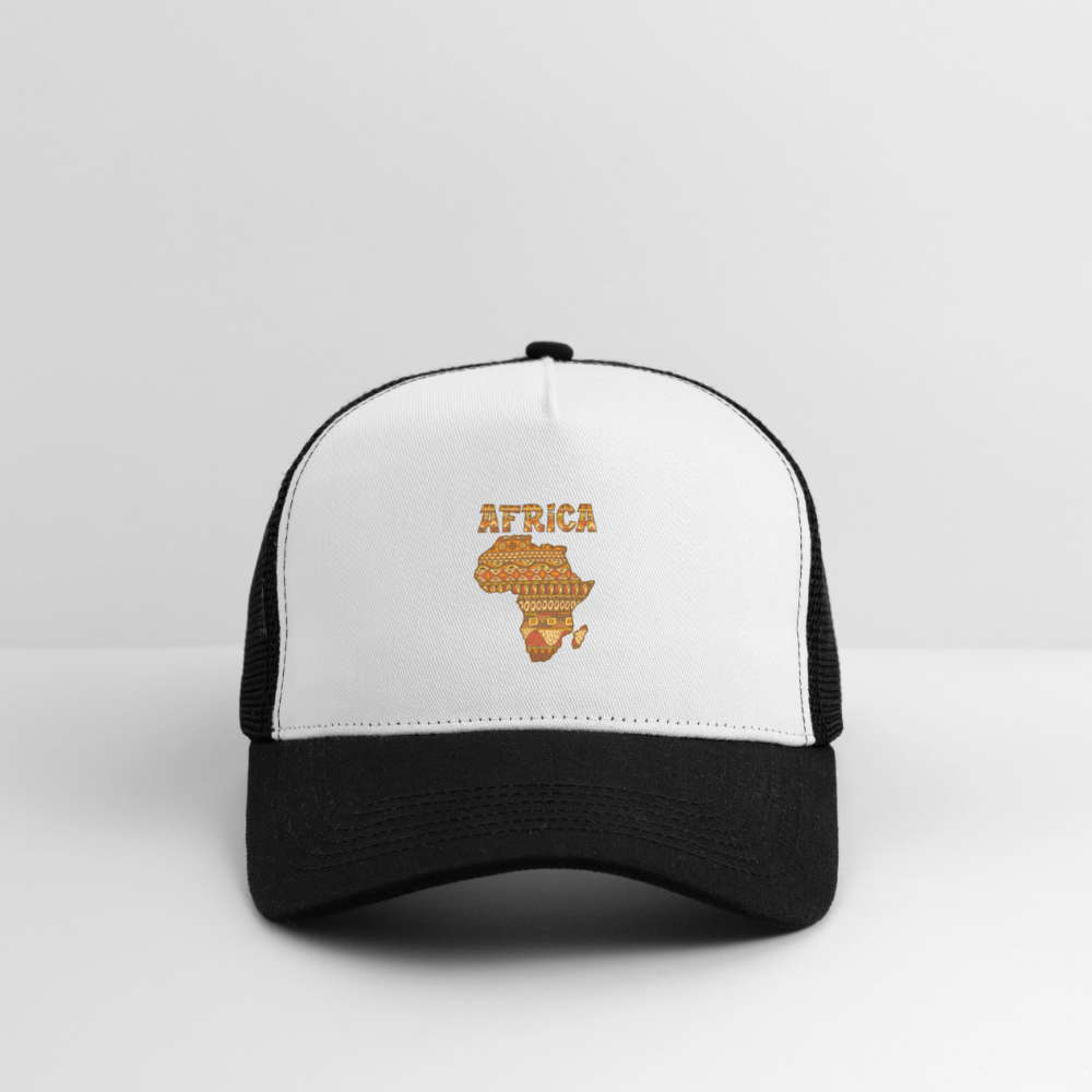 Trucker Cap - blanc/noir