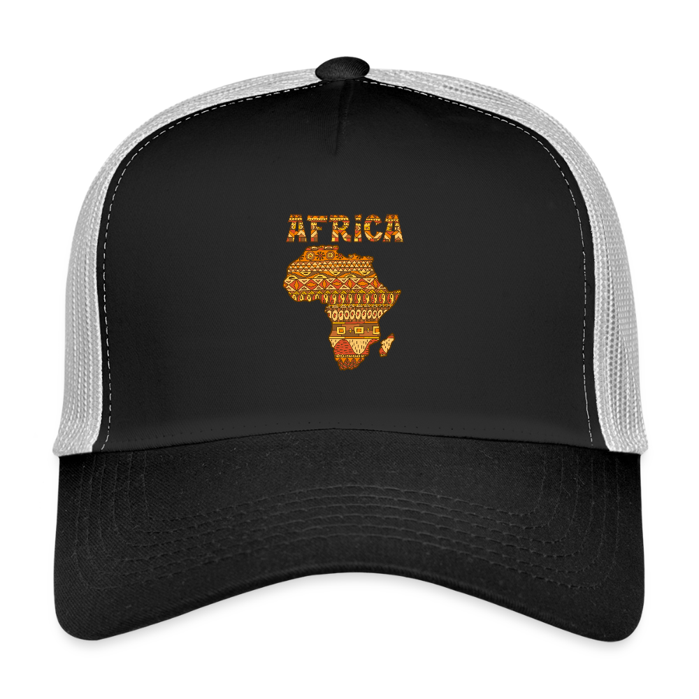 Trucker Cap - noir/gris pierre