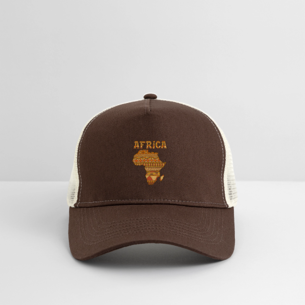 Trucker Cap - marron/beige