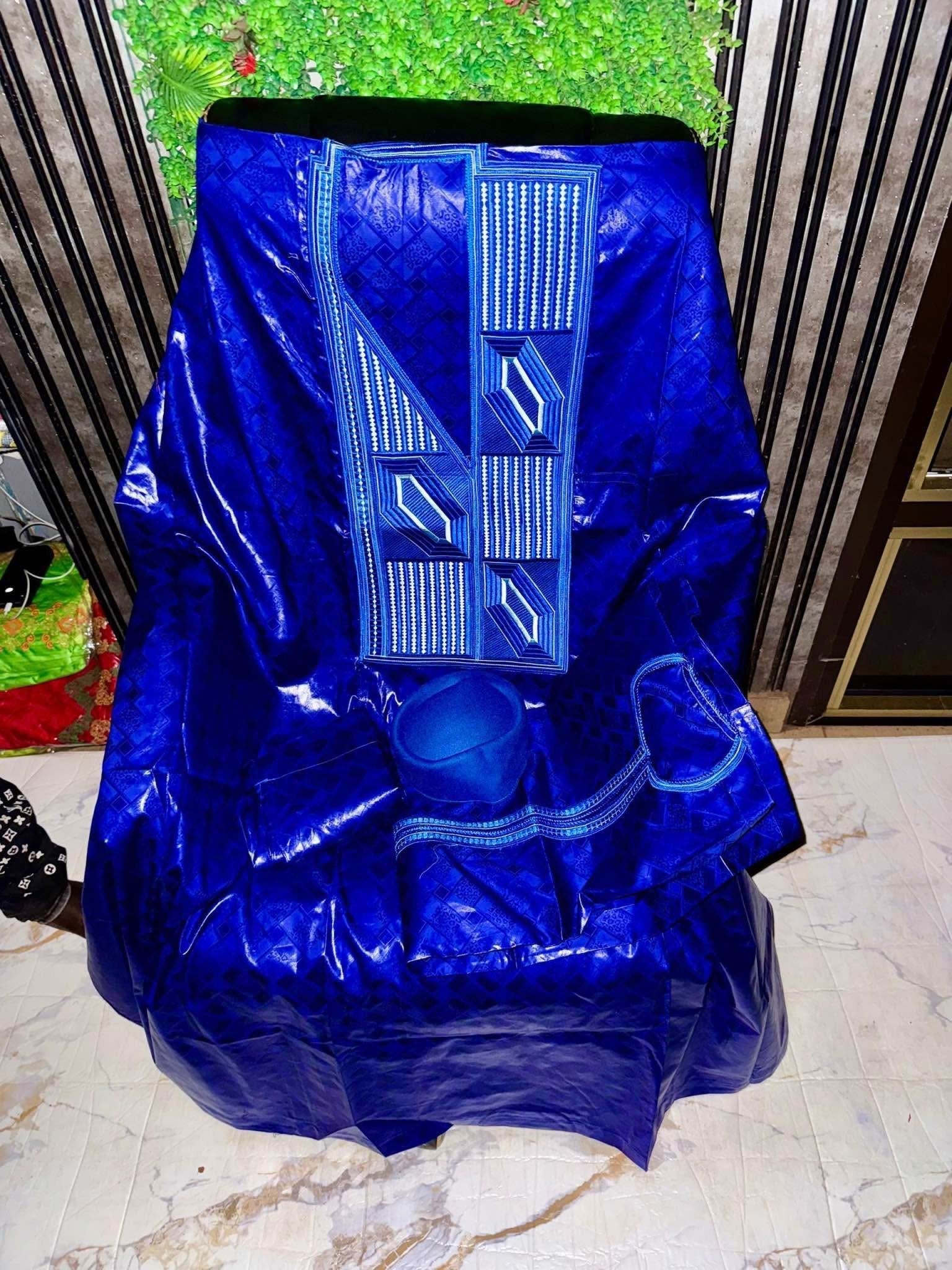 Bazin Homme - Bleu MaisonBarry