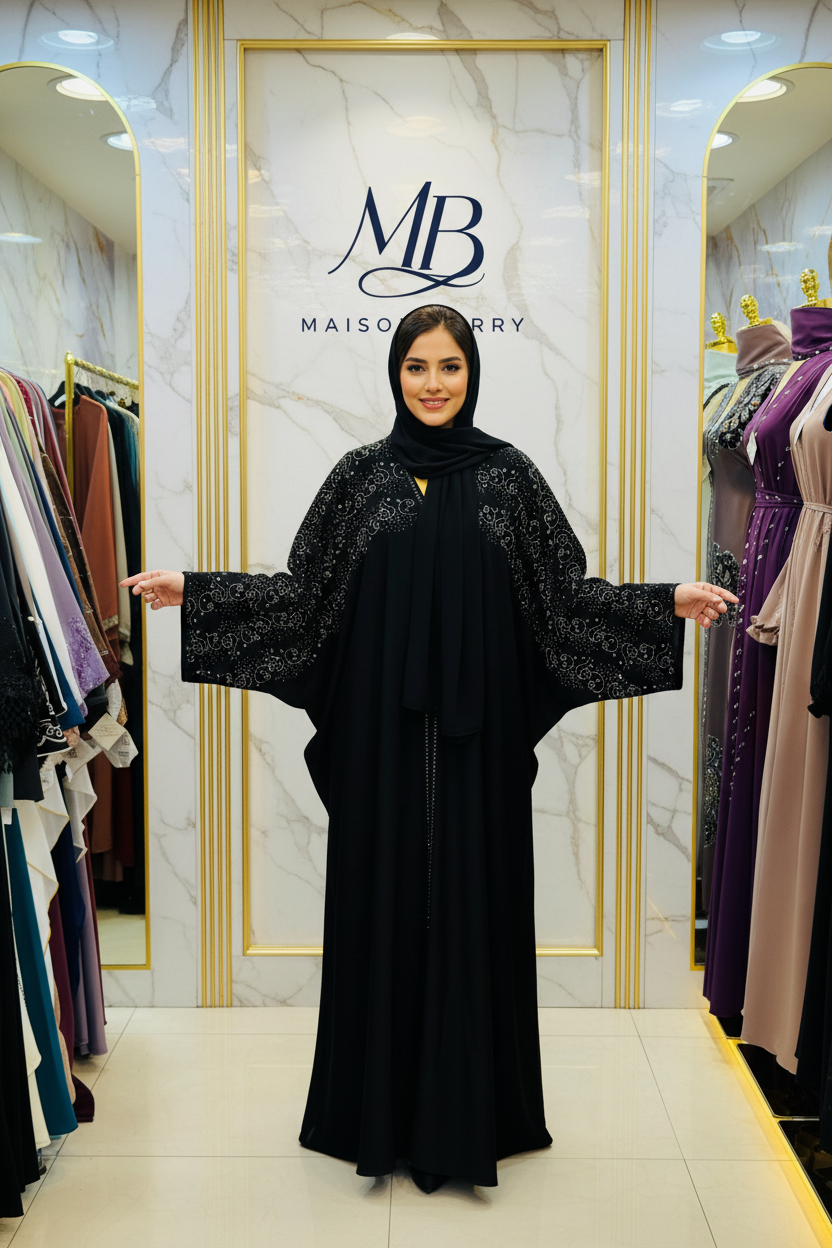 Abaya noire - Maison Barry